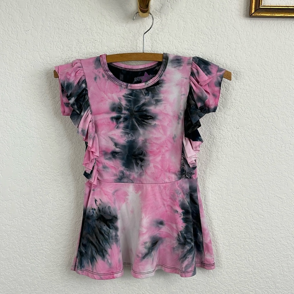 Hannah Sky Pink Tie Dye Dress